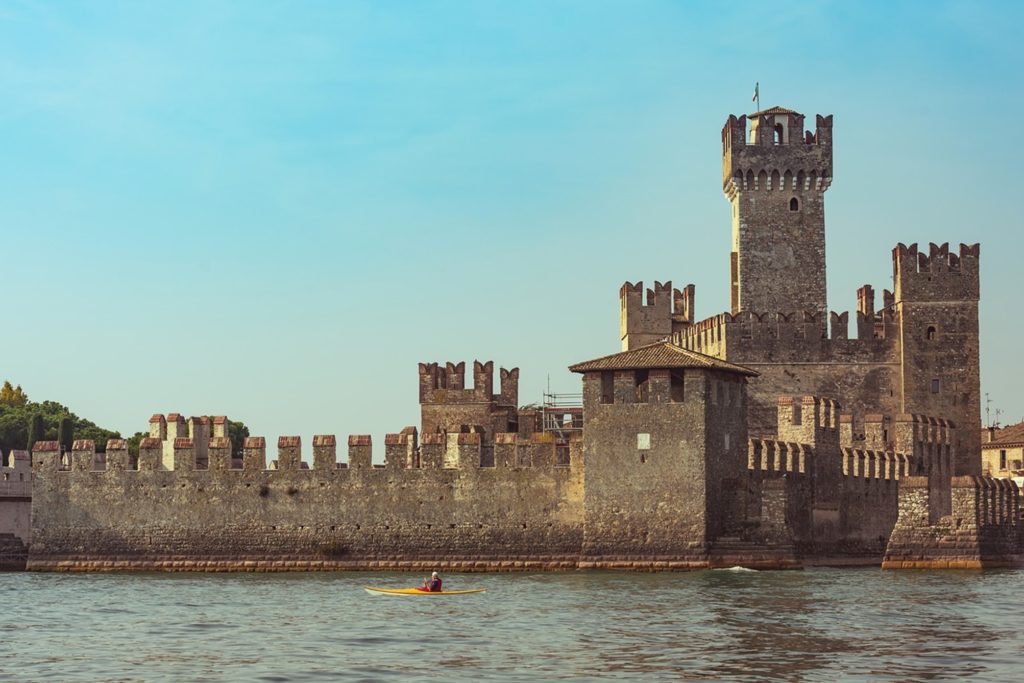 Il Castello di Sirmione sul Lago di Garda